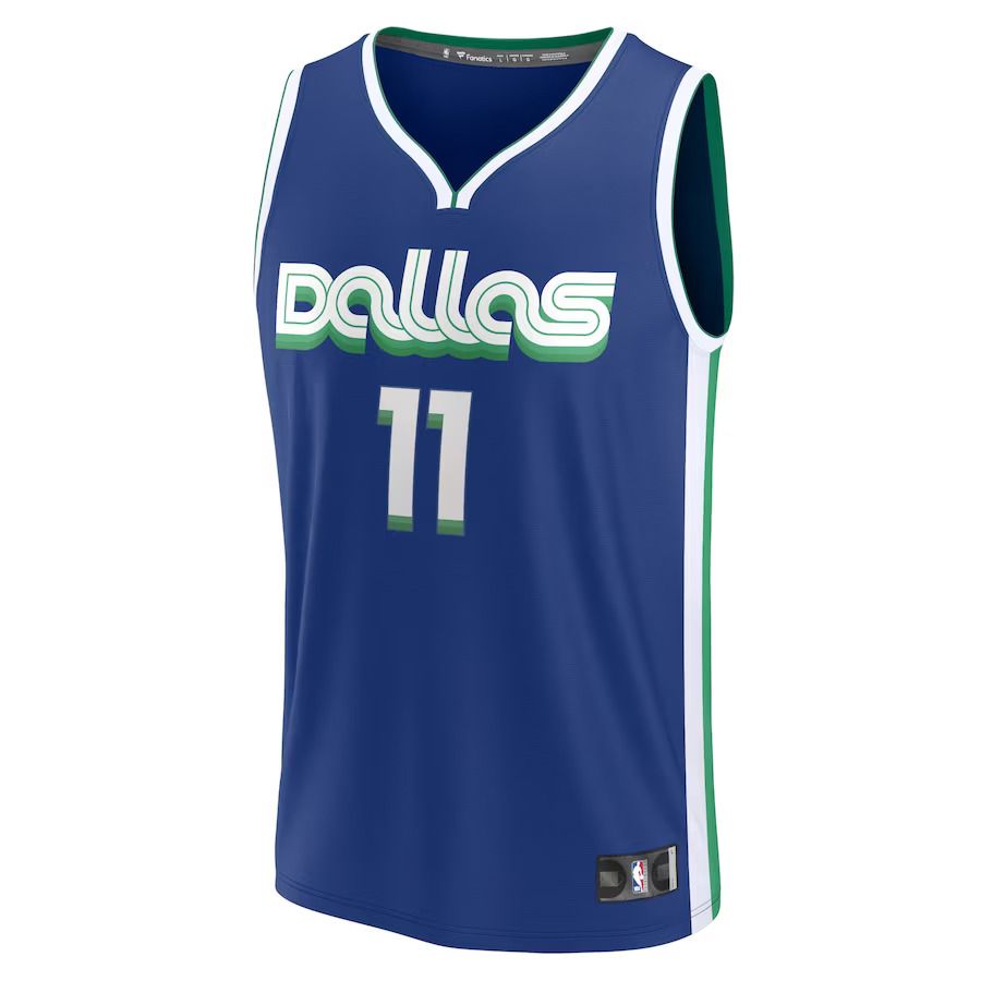 Men Dallas Mavericks #11 Tim Hardaway Jr. Fanatics Branded Blue 2022-23 Fastbreak NBA Jersey